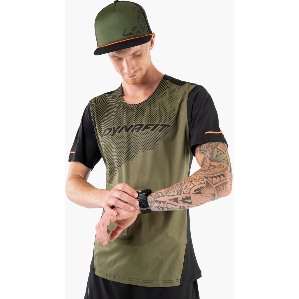 Dynafit Alpine 2 S/S Tee Sage - T-Shirt Uomo Running