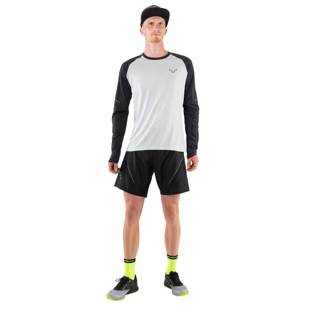 Dynafit Alpine Pro Man L/S Tee Black Out - Maglia Uomo Running