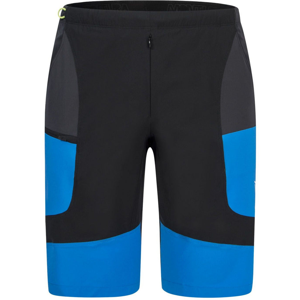 Montura Block Light Bermuda Nero / Celeste - Pantaloni Corti Uomo