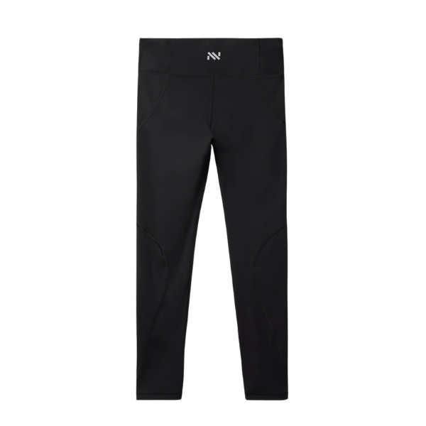 NNormal Mens Active Tight Black - Pantaloni Lunghi Trail Running