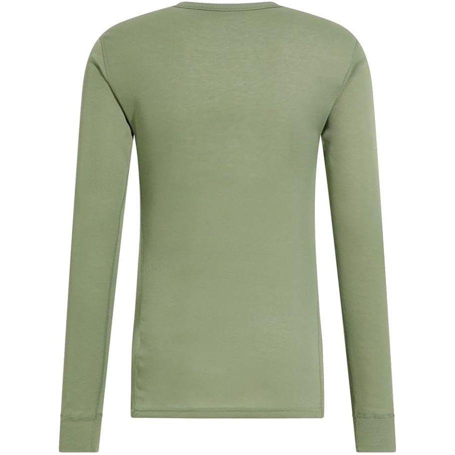 Odlo BL TOP Crew neck l/s Active Warm Eco Matte Green - Intimo Maniche Lunghe