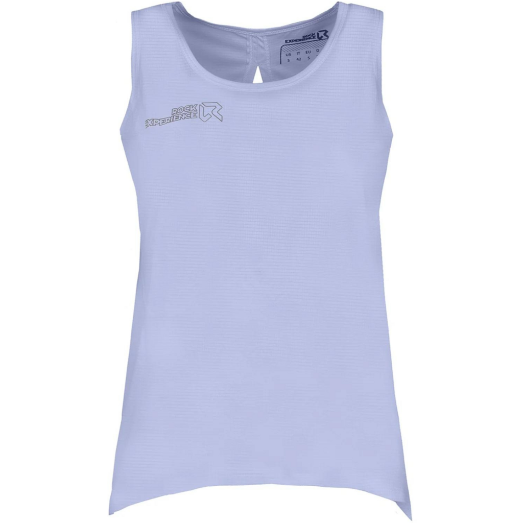Rock Experience Oriole Woman Tank Lavender - Canotta Donna Running
