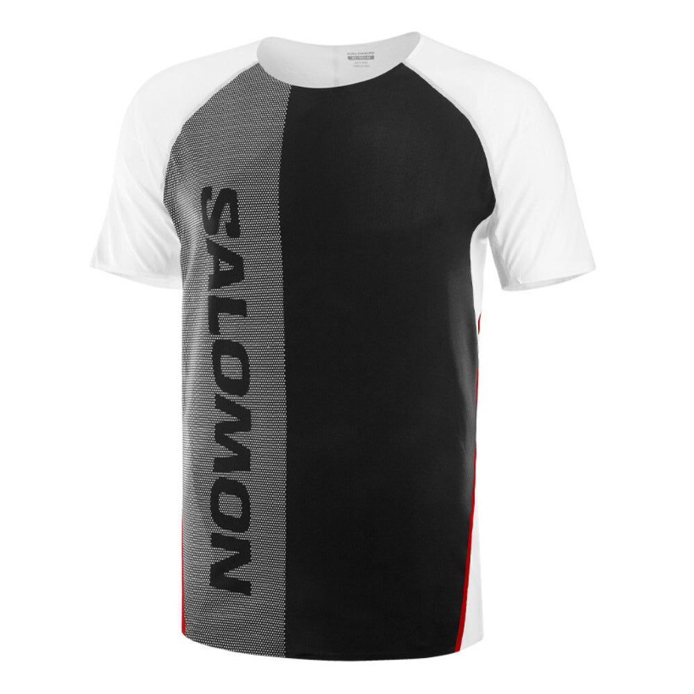Salomon S-Lab Speed Tee M Deep Black - Maglia Trail Running Uomo