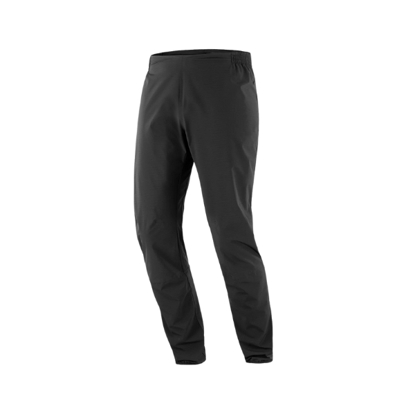 Salomon Bonatti Trail Pant Deep Black - Pantalone Running Impermeabile