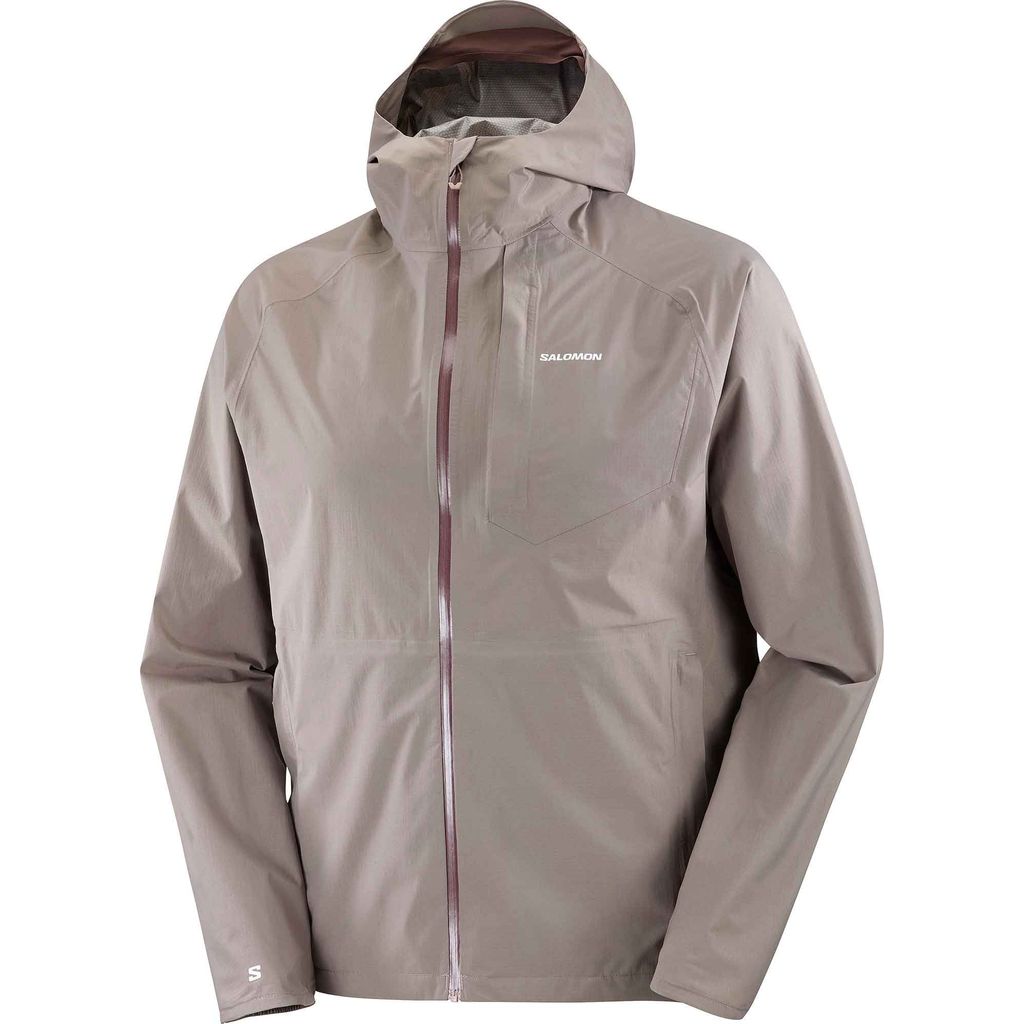 Salomon Bonatti WP Jacket M Iron - Giacca Running Impermeabile
