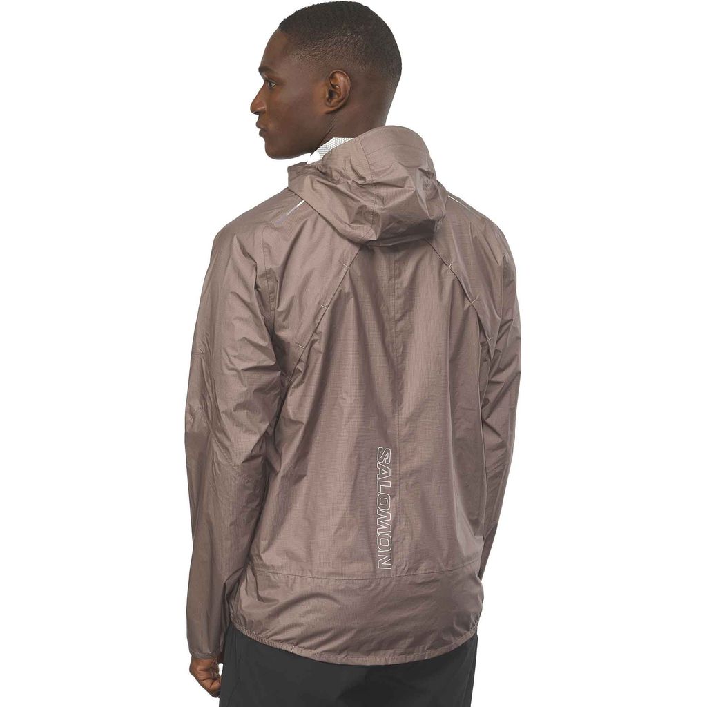 Salomon Bonatti WP Jacket M Iron - Giacca Running Impermeabile