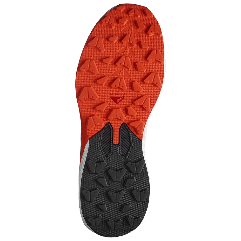 Salomon Pulsar Black / Tomato - Scarpa Trail Running
