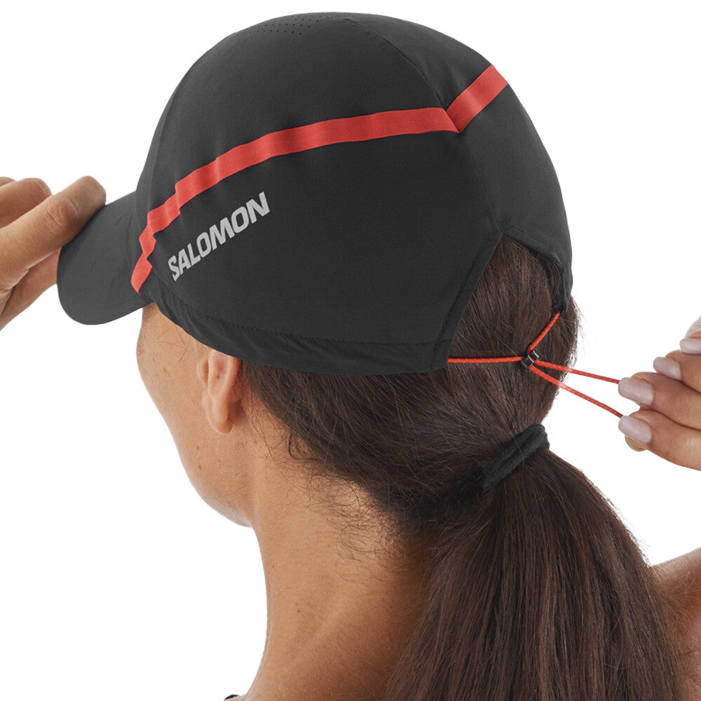 Salomon S-Lab Speed Cap Deep Black - Cappellino Running