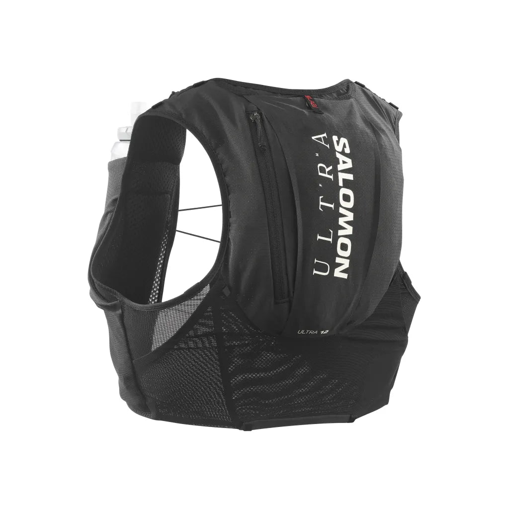 Salomon S-Lab Ultra 12 Black - Zaino Trail Running