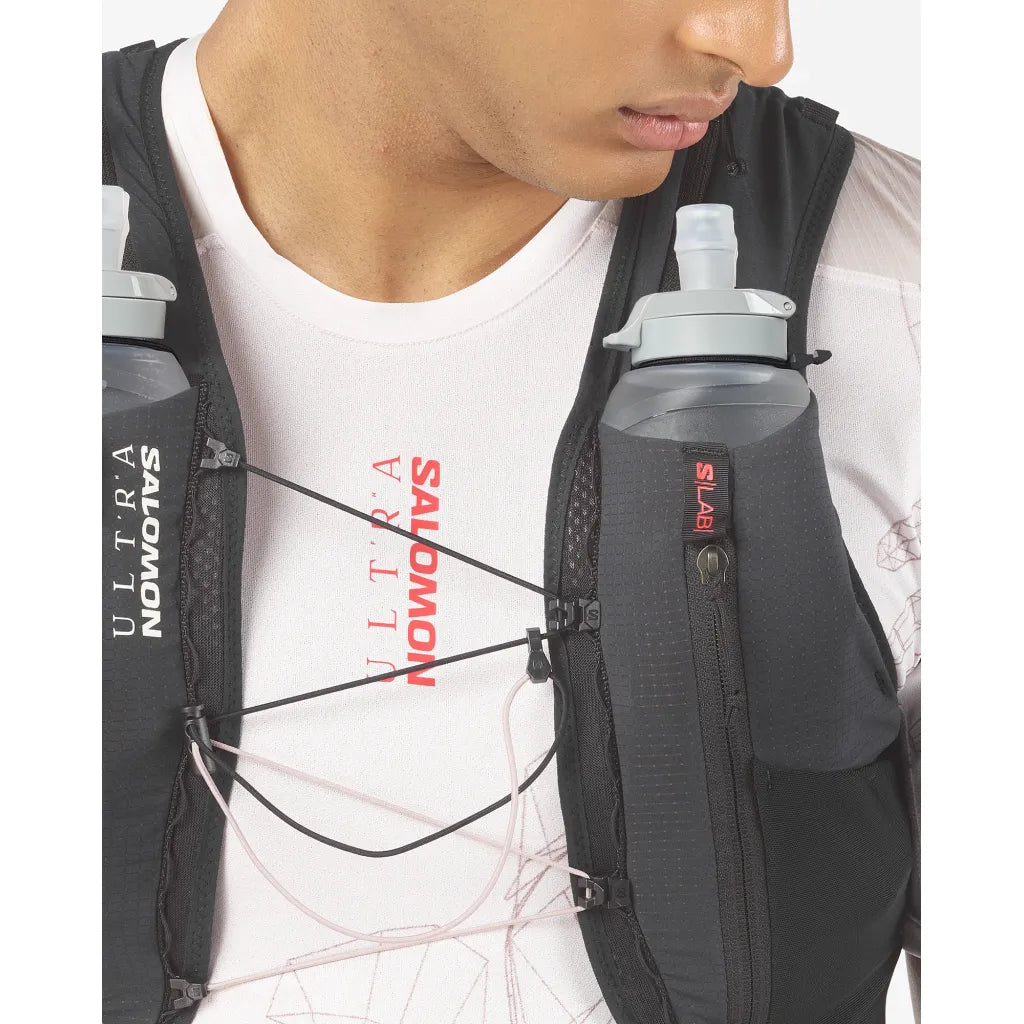 Salomon S-Lab Ultra 12 Black - Zaino Trail Running