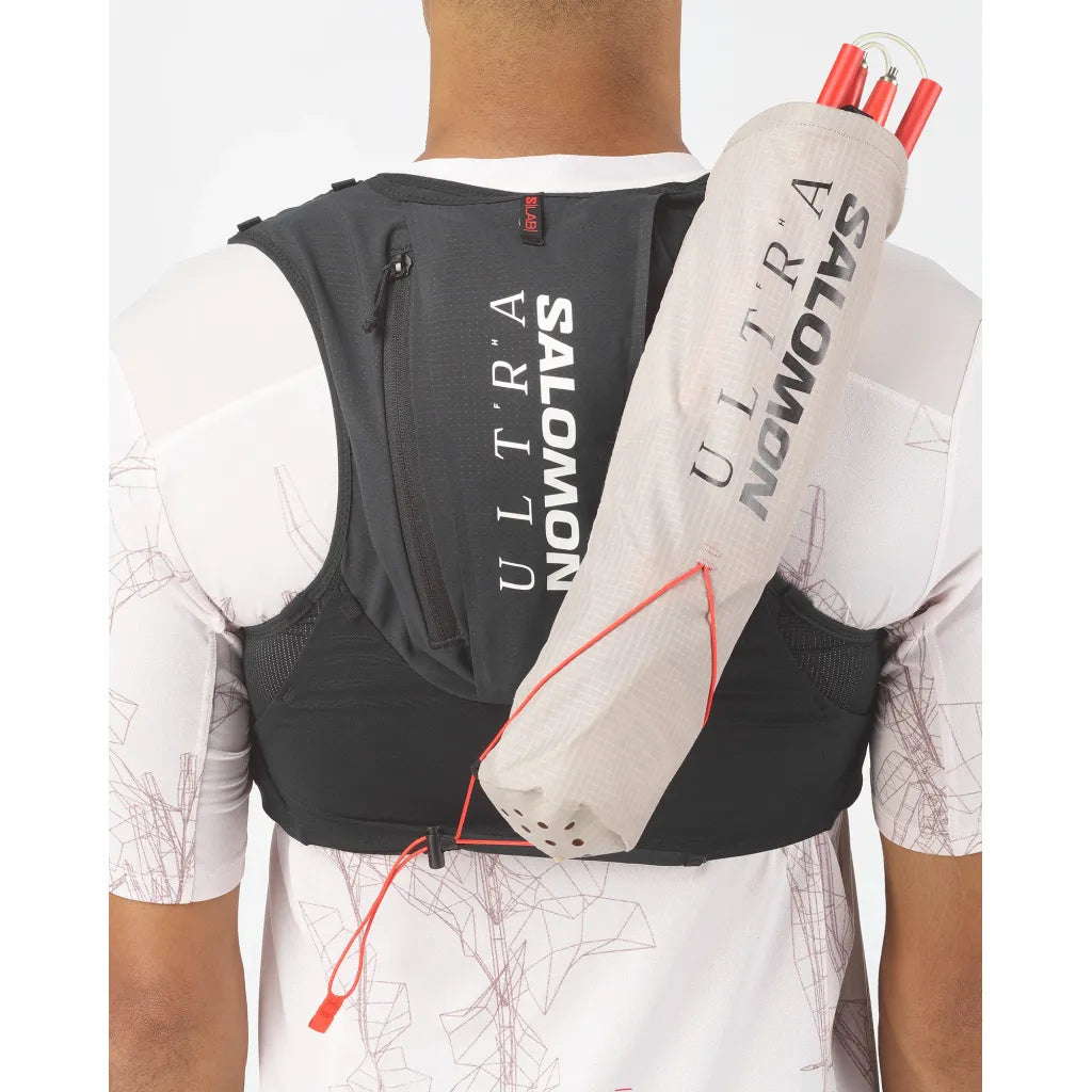 Salomon S-Lab Ultra 12 Black - Zaino Trail Running