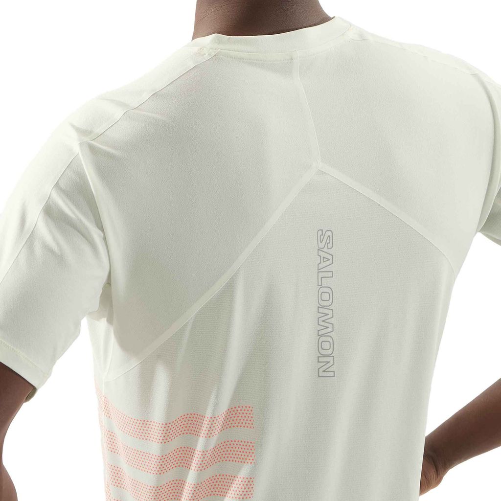 Salomon Sense Aero SS Tee Gfx Icicle - Maglia Running Uomo