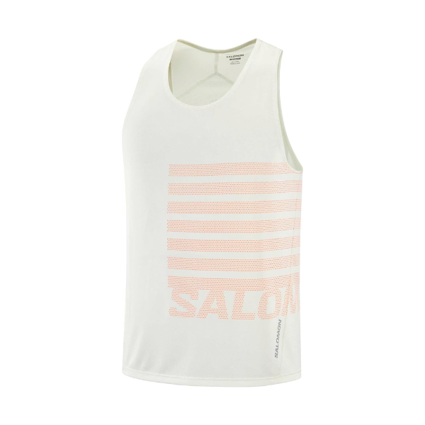 Salomon Sense Aero Singlet Gfx Icicle- Canotta Running