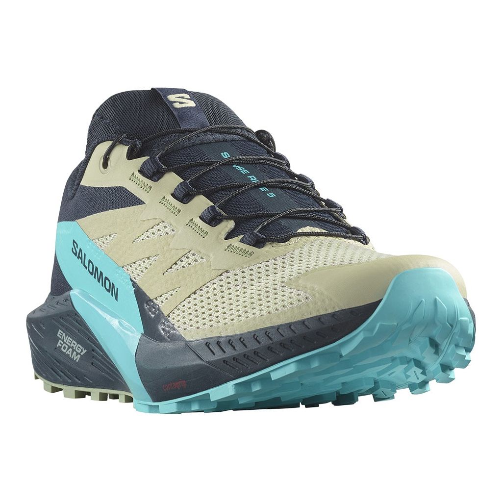 Salomon Sense Ride 5 Carbon Blue - Scarpa Trail Running