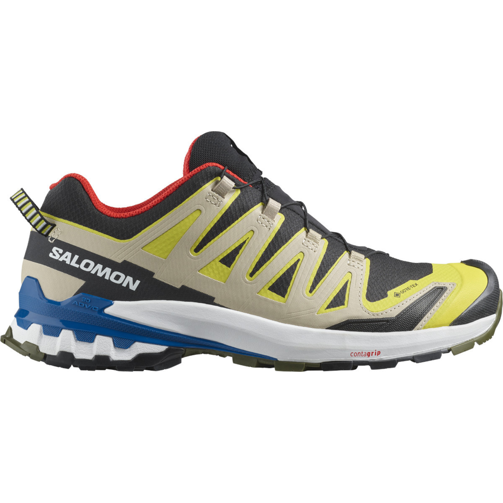 Salomon Xa Pro 3D V9 Gtx Black / Buttercop / Blue - Scarpa Outdoor