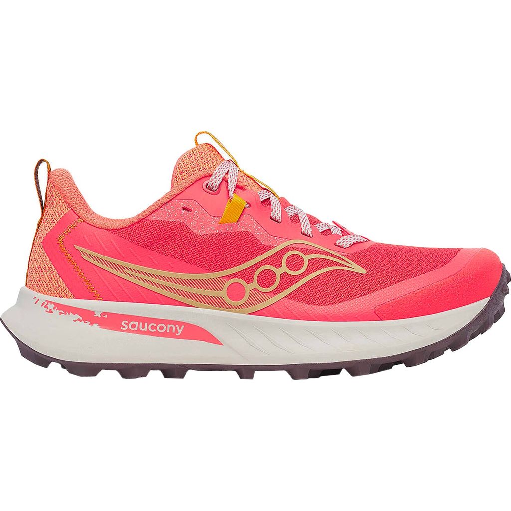 Saucony Peregrine 15 W Coral / Salmon - Scarpa Trail Running