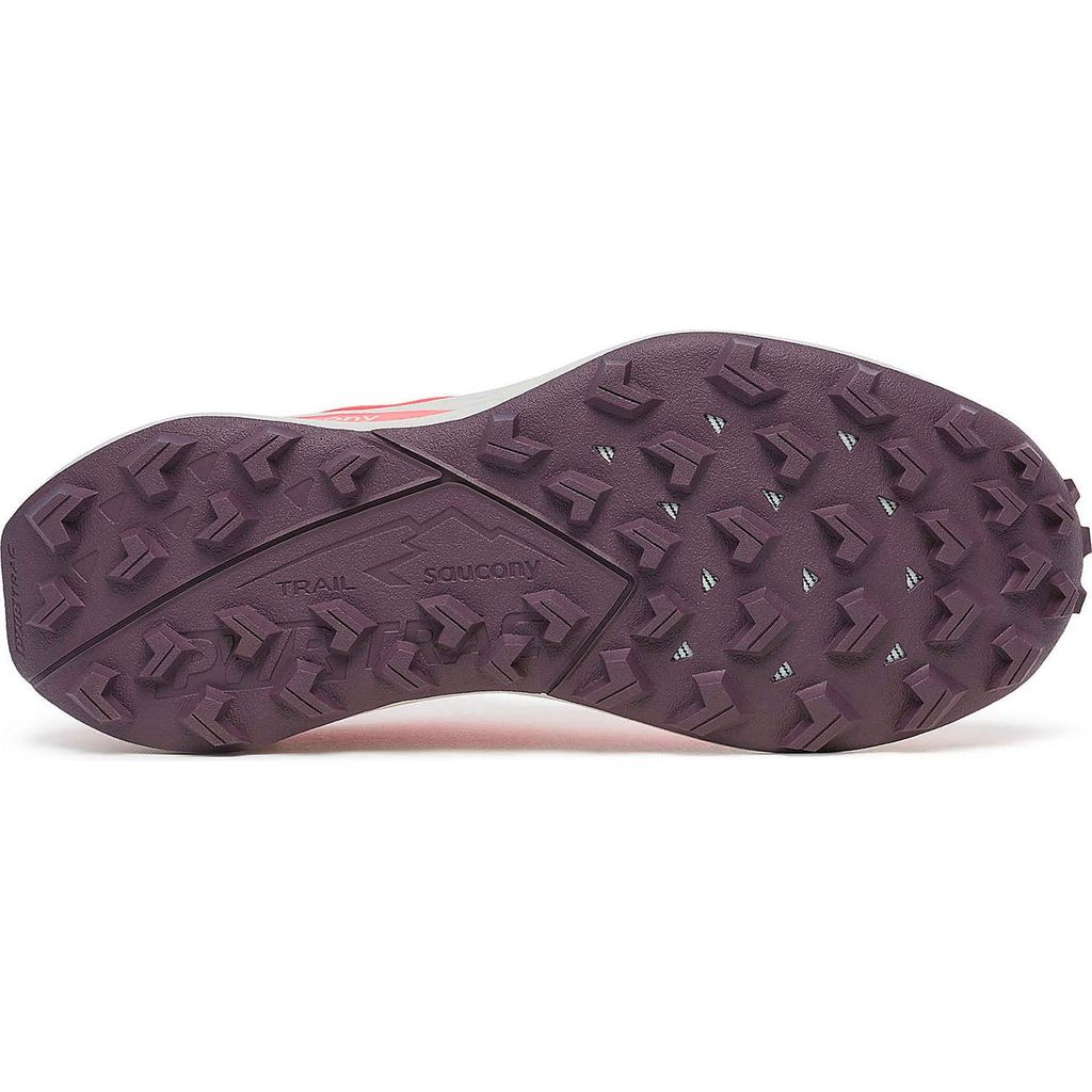 Saucony Peregrine 15 W Coral / Salmon - Scarpa Trail Running