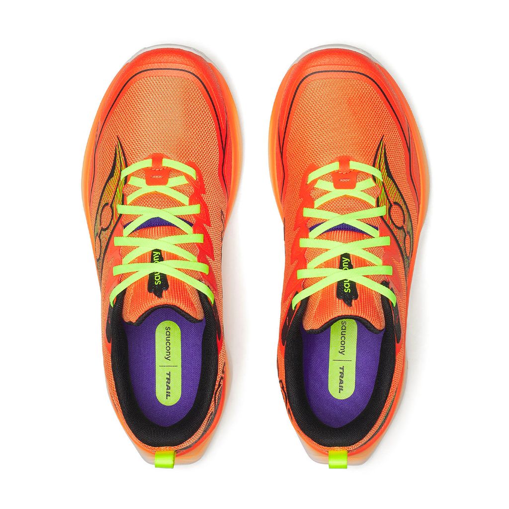 Saucony Peregrine 16 Fire Black - Scarpa Trail Running