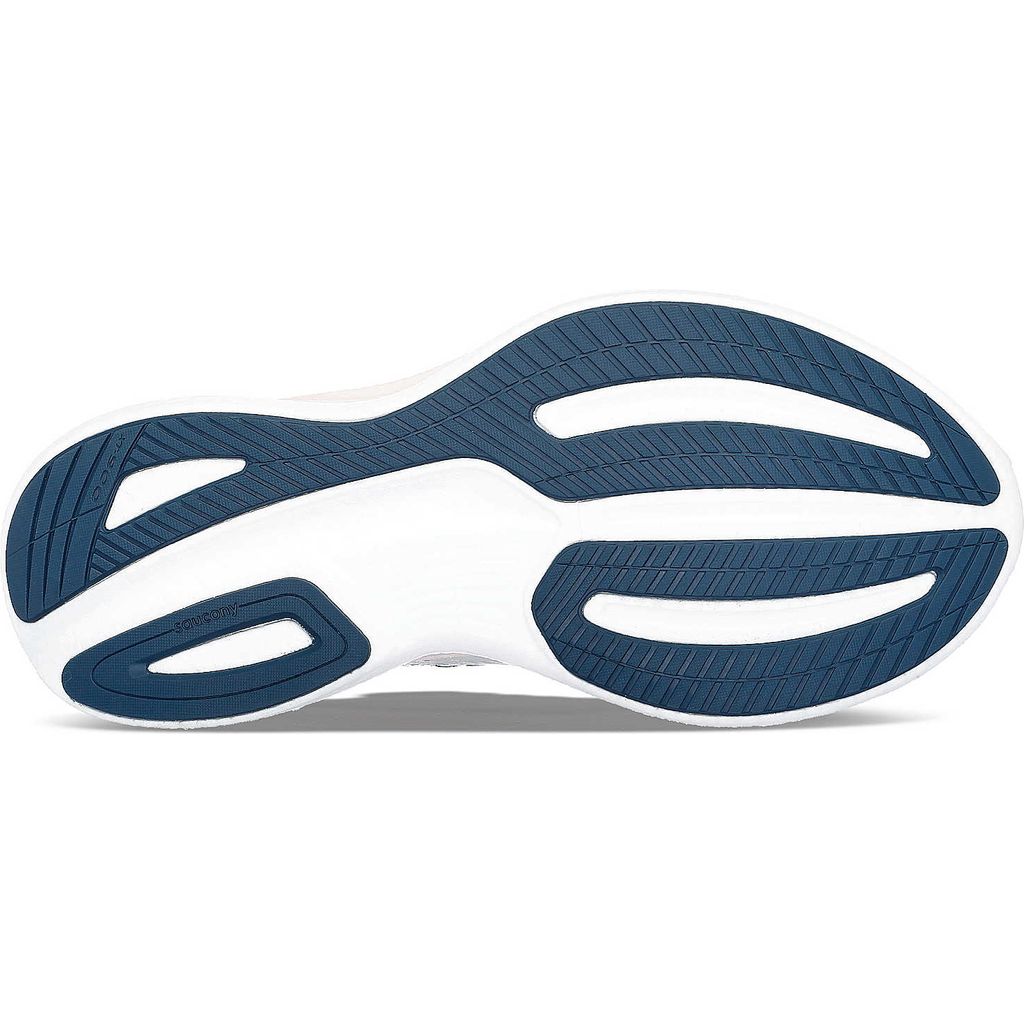 Saucony Ride 17 White / Lotus Blanc - Scarpa Running Donna