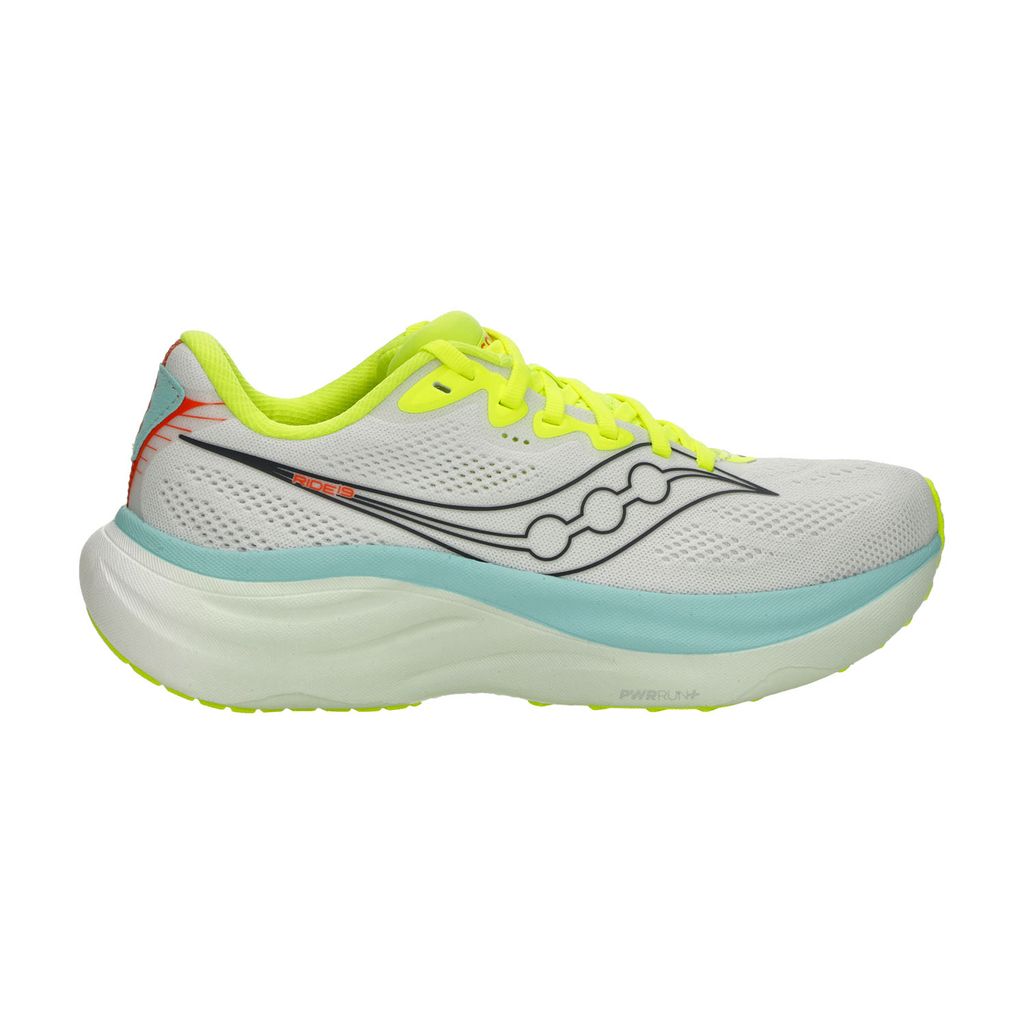 Saucony Ride 19 W White Splash - Scarpa Running