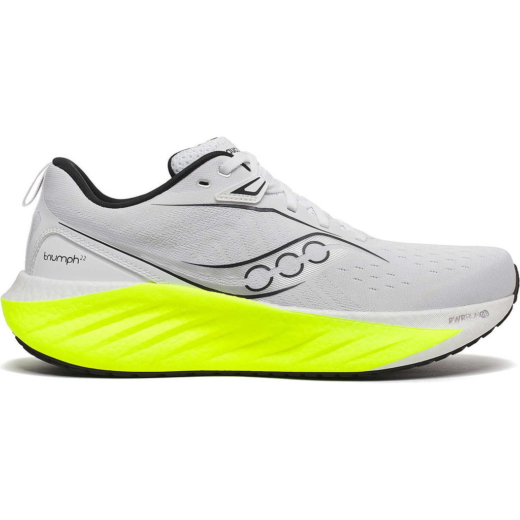 Saucony Triumph 22 White Citron - Scarpa Running