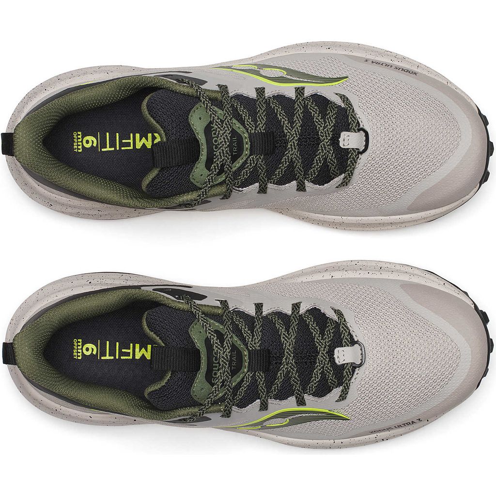 Saucony Xodus Ultra 3 Dove Olivine - Scarpa Trail Running