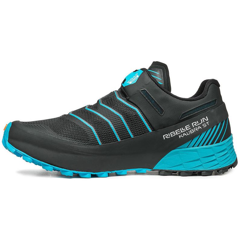 Scarpa Ribelle Run Kalibra ST Black Azure - Scarpa Trail Running