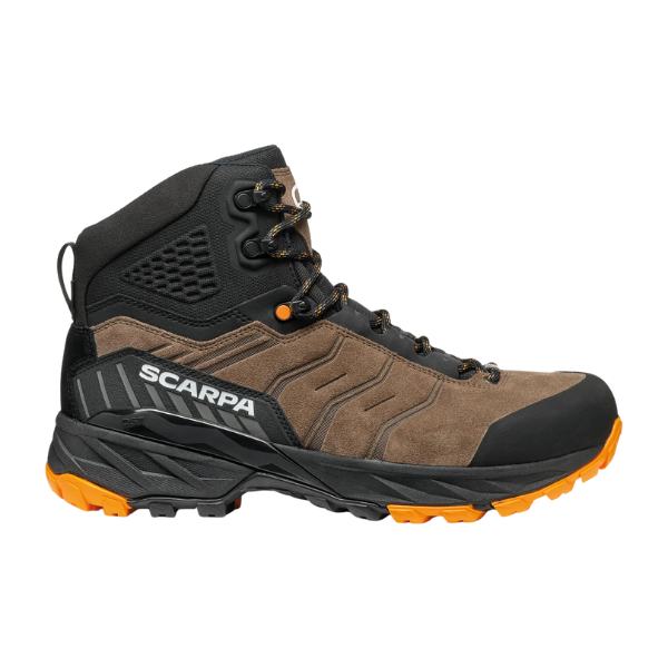 Scarpa Rush Trek GTX Brown Orange - Scarpone Gore Tex
