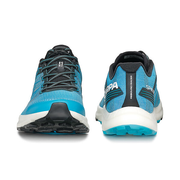 Scarpa Spin Race Azure White - Scarpa Trail Running Uomo