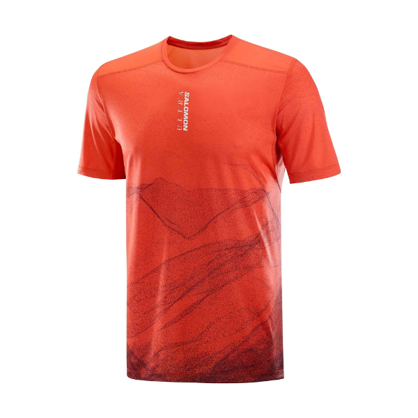 Salomon S-Lab Ultra Tee M Sienna - Maglia Trail Running
