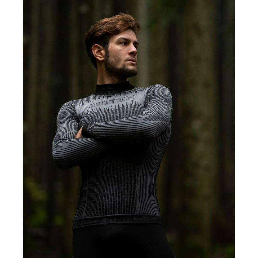 Biotex Lupetto 3D Nero - Intimo Unisex Warm - Mud and Snow