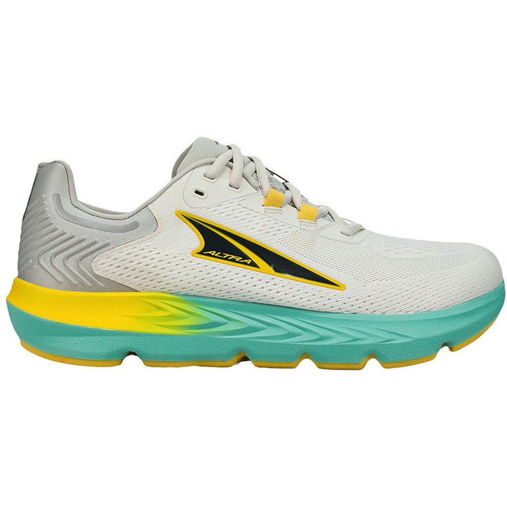 Altra Provision 7 Gray Yellow - Scarpa Running - Mud and Snow