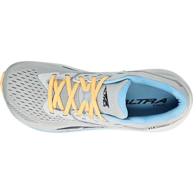 Altra Via Olympus Woman Light Gray - Scarpa Running - Mud and Snow