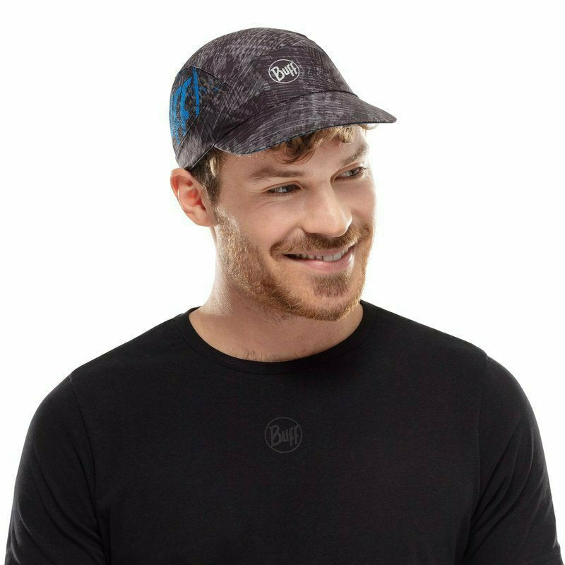 Buff Pack Speed Cap Rush Graphite - Cappellino Running - Mud and Snow