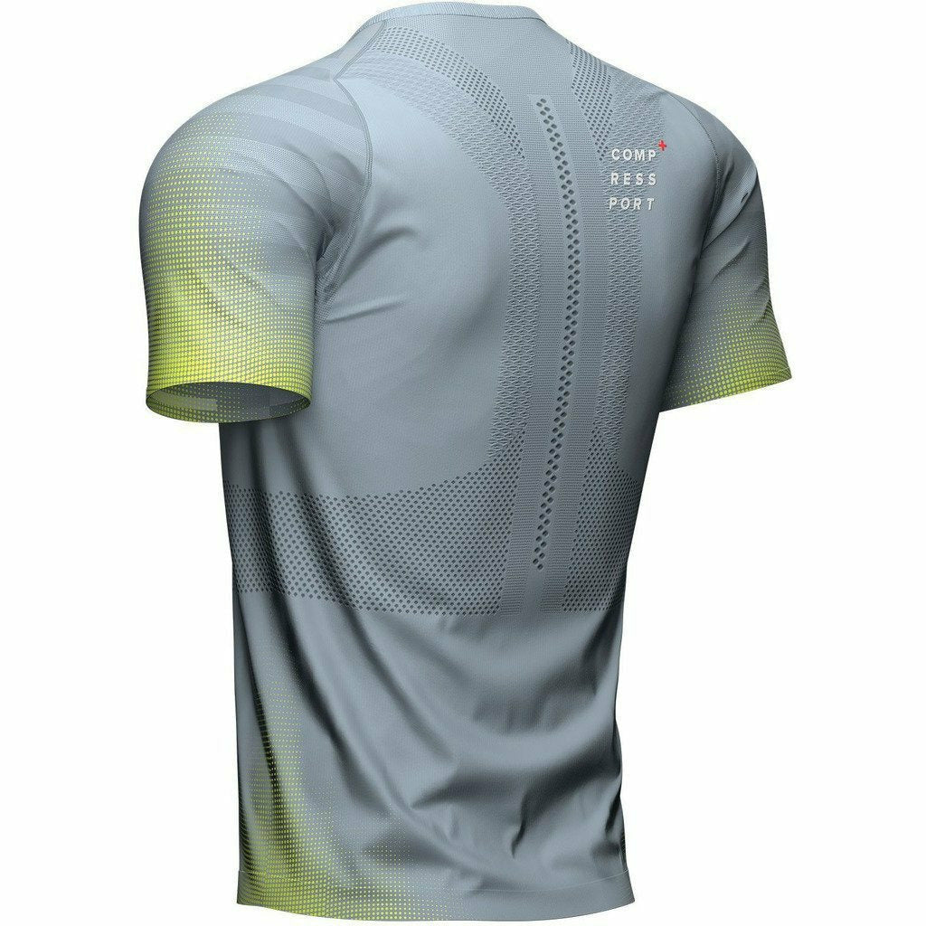 Compressport Racing Shirt Trade Wind - Maglia Running Uomo - Mud and Snow