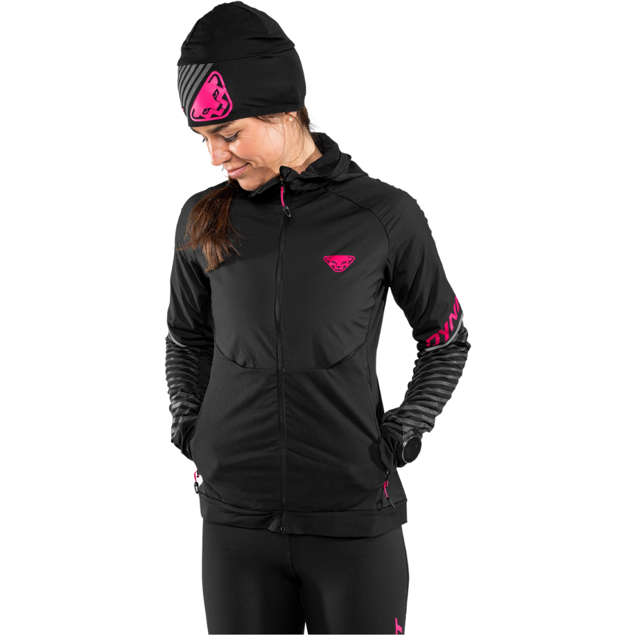 Dynafit Alpine Reflective Beanie Blackout/Pink - Berretto Scialpinismo - Mud and Snow
