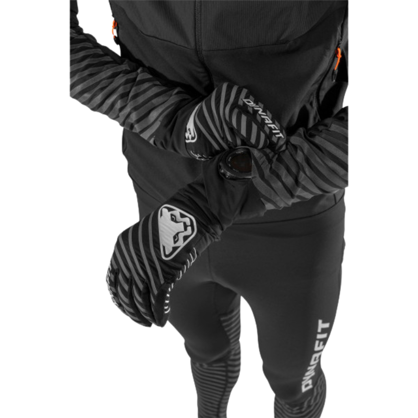 Dynafit Alpine Reflective Gloves Black Out - Berretto Scialpinismo - Mud and Snow
