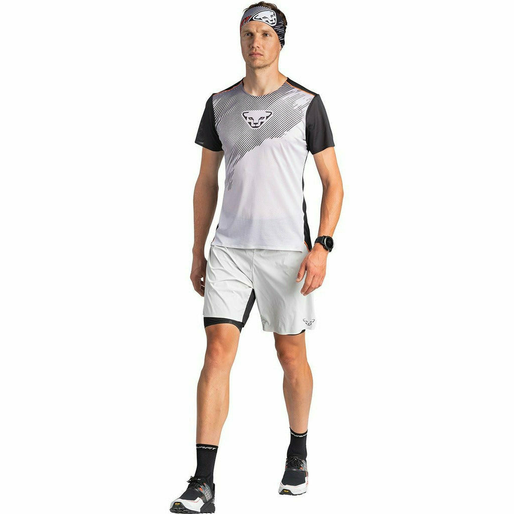 Dynafit DNA Tee Nimbus - Maglia Running Uomo - Mud and Snow