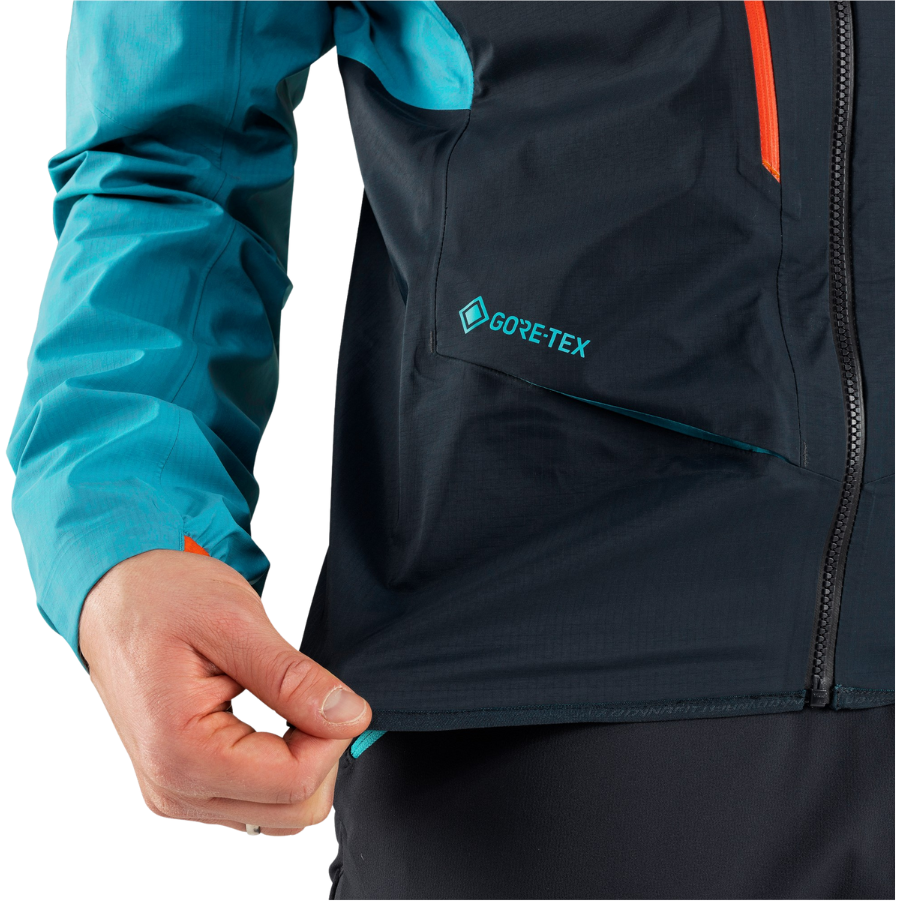 Dynafit TLT Gore-Tex Jacket Storm Blue - Giacca Sci Alpinismo - Mud and Snow