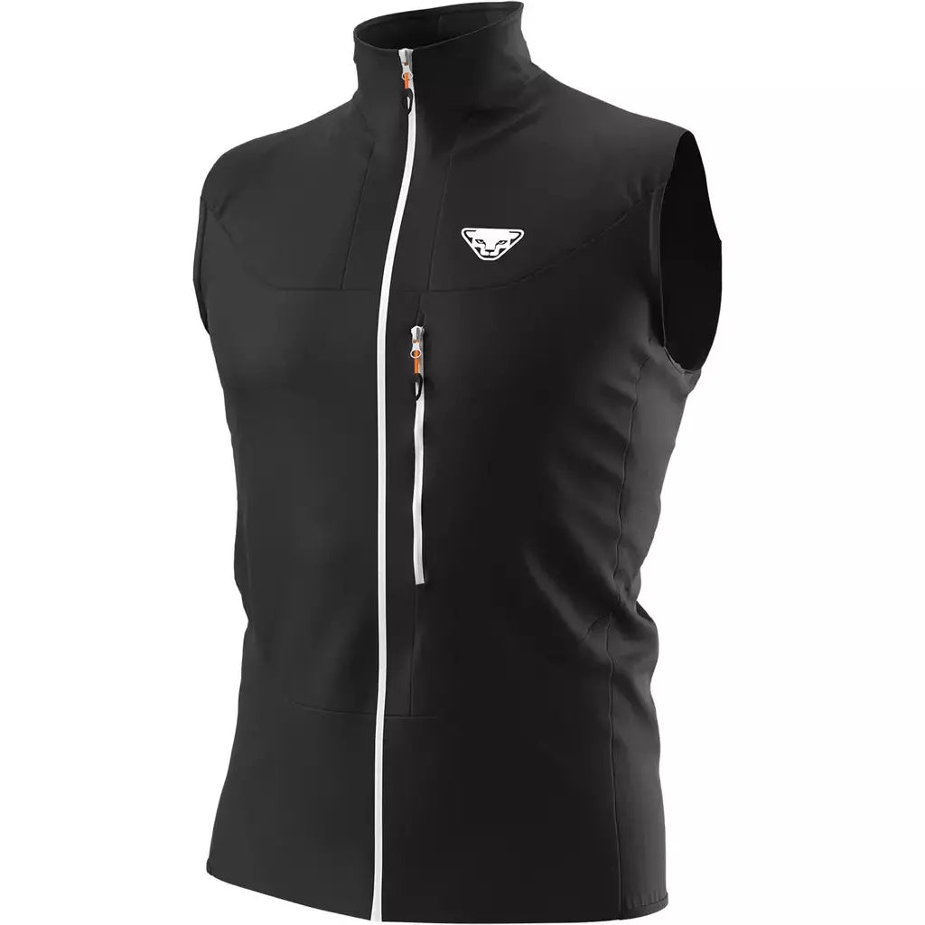 Dynafit Traverse Vest Black - Gilet Running Antivento - Mud and Snow