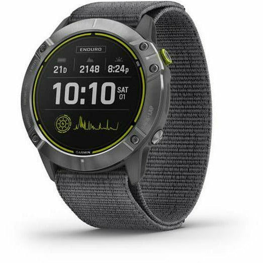 Garmin Enduro Silver Steel - Orologio Gps Outdoor - Mud and Snow