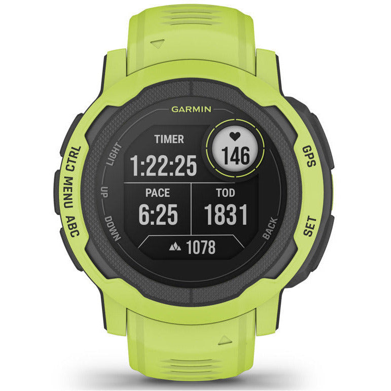 Garmin Instinct 2 Lime - Orologio Gps Outdoor - Mud and Snow