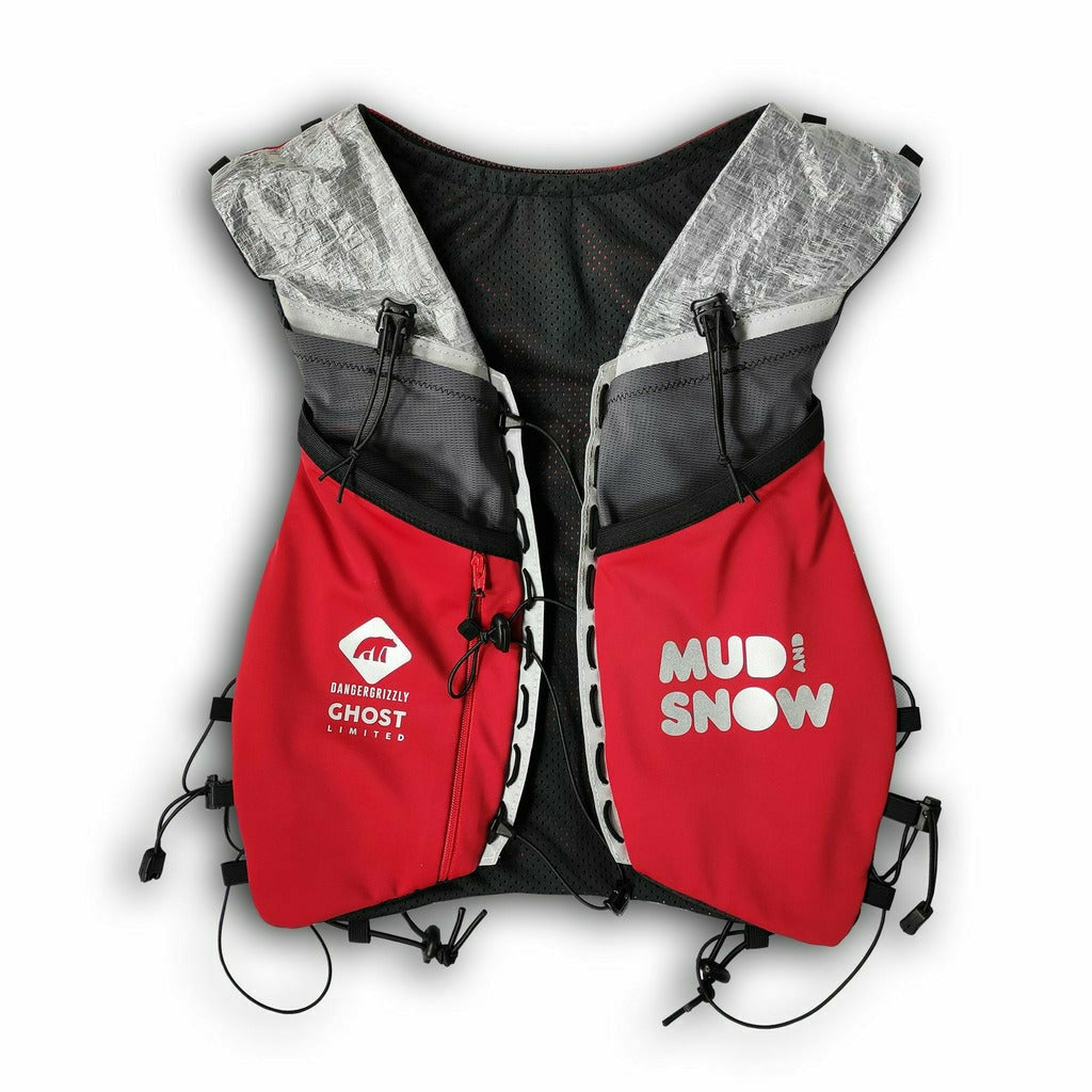 Dangergrizzly Ghost Vest 12 Mud and Snow Edition - Zaino Trail Running - Mud and Snow