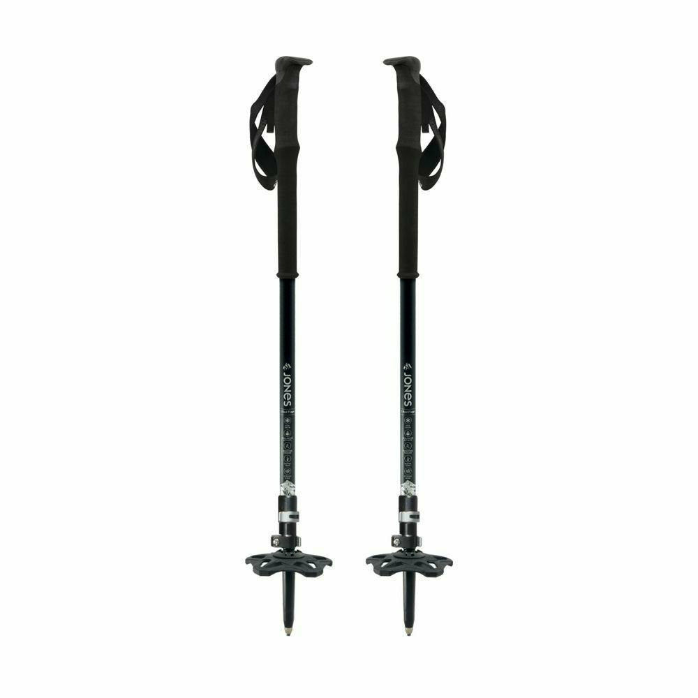 Jones Flip-Lock Talon Silver 105/135 - Bastoncino Sci Splitboard - Mud and Snow
