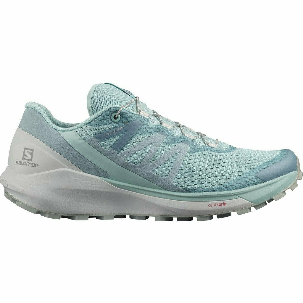Salomon Sense Ride 4 W Pastel Turquoise - Scarpa Trail Running Donna - Mud and Snow