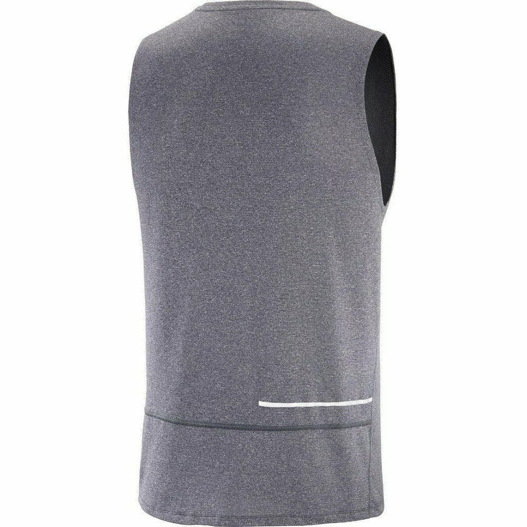 Salomon Agile Tank Night Sky - Cannotta Running Uomo - Mud and Snow