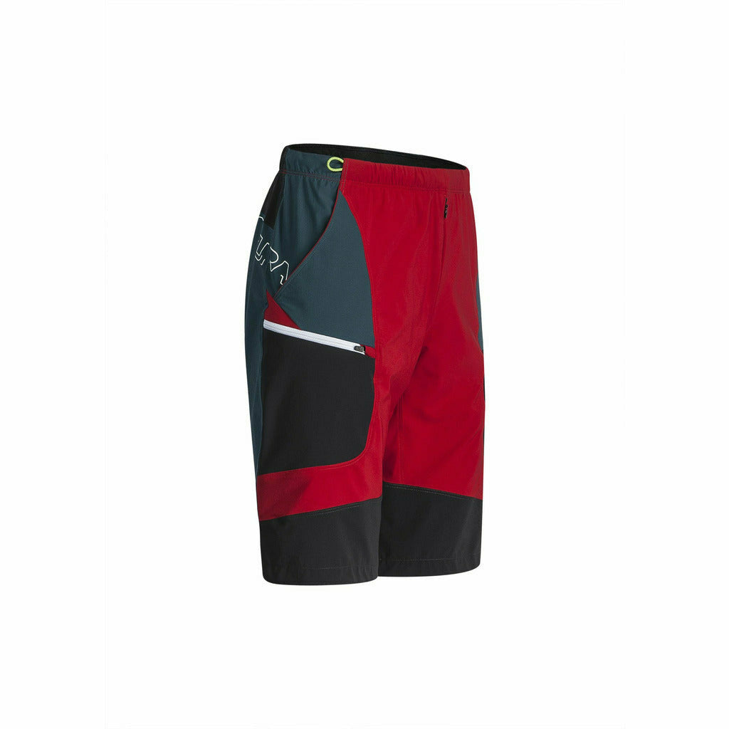 Montura Block Light Bermuda Rosso - Pantaloni Corti Uomo - Mud and Snow