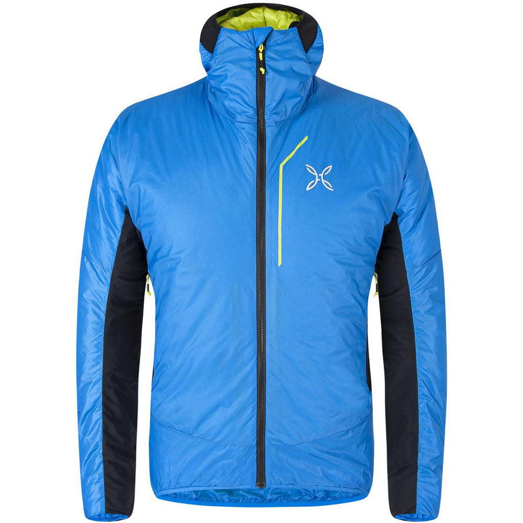 Montura Eiger Jacket Celeste Verde Lime - Giacca Imbottita - Mud and Snow