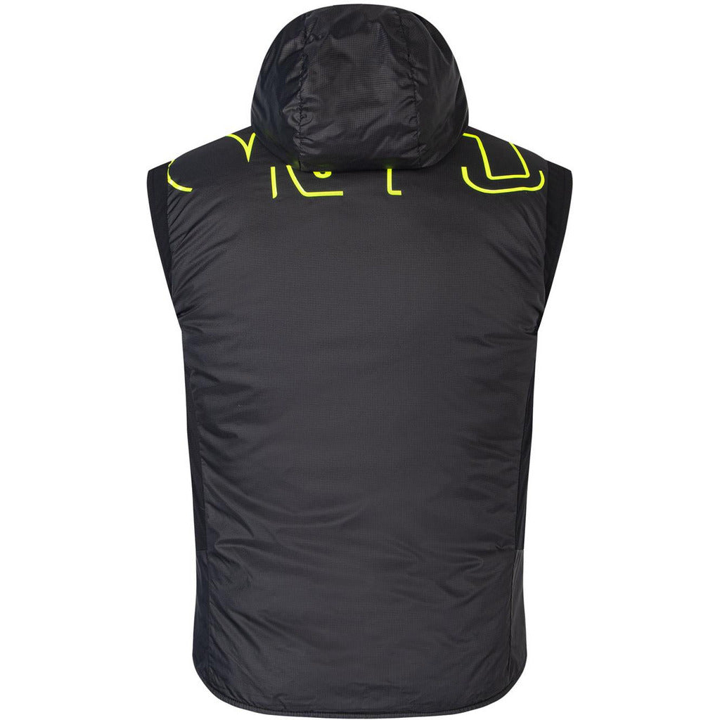 Montura Eiger Vest Nero / Giallo Fluo - Gilet Imbottito - Mud and Snow