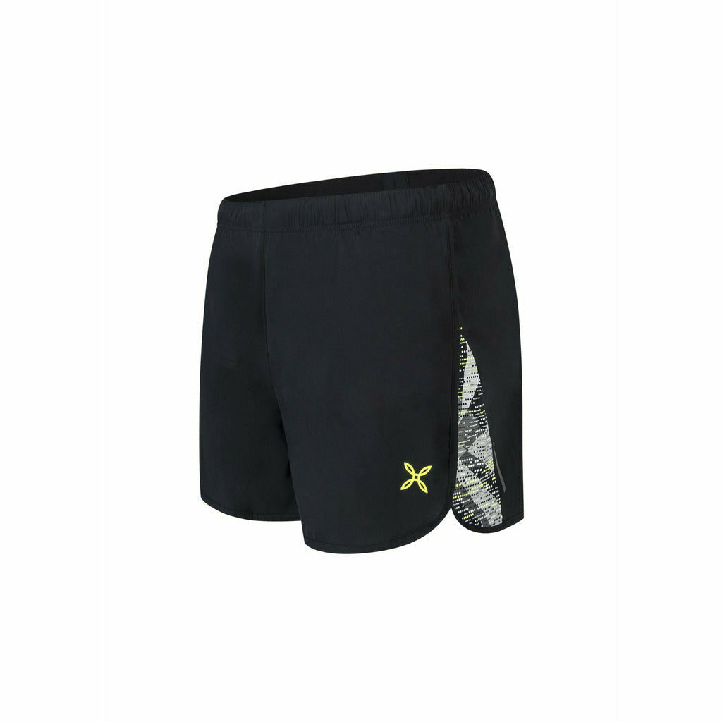 Montura Ghost Short Nero/Fluo - Pantaloncini Running Uomo - Mud and Snow